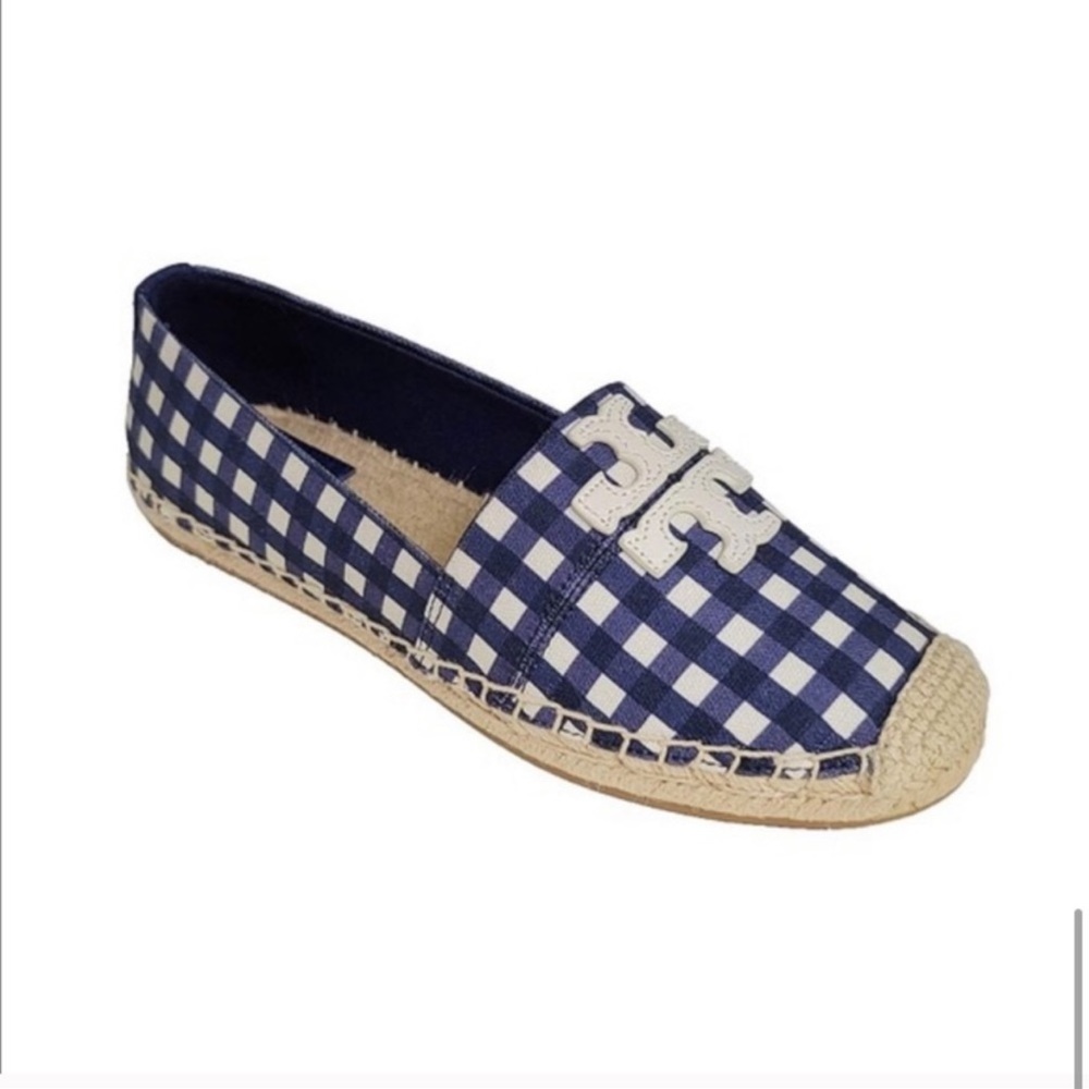 Tory Burch plaid espadrilles